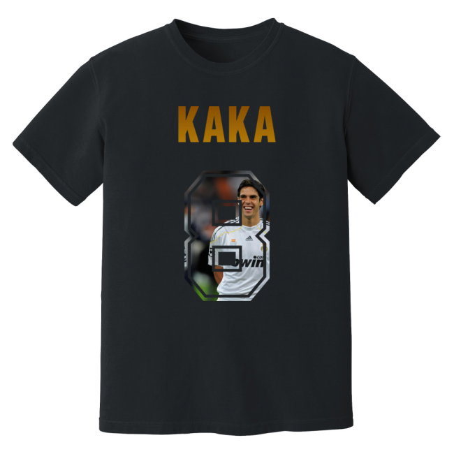 Kaka Real Madrid Name And Number T-Shirt (Black)