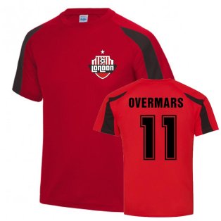 Marc Overmars Arsenal Sports Training Jersey (Red)