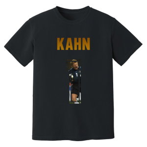 Oliver Kahn Germany Name And Number T-Shirt (Black)