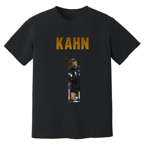 Oliver Kahn Germany Name And Number T-Shirt (Black)