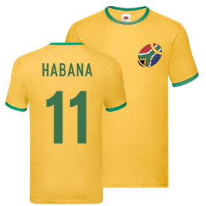 Bryan Habana South Africa Rugby Ringer T-Shirt