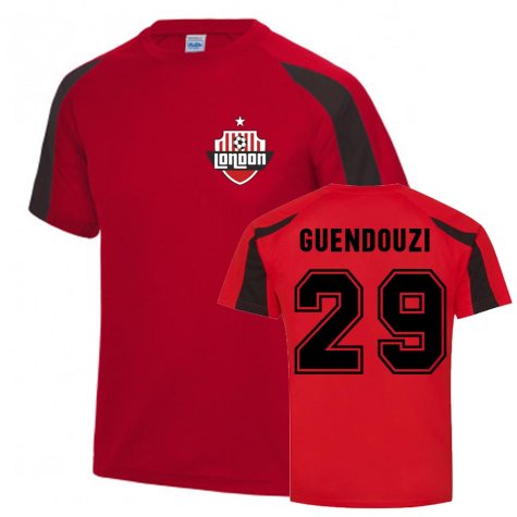 Matteo Guendouzi Arsenal Sports Training Jersey (Red)