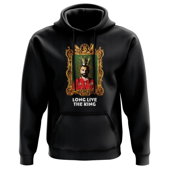 Mo Salah Long Live The King Liverpool Hoody (Black)