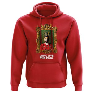 Mo Salah Long Live The King Liverpool Hoody (Red)