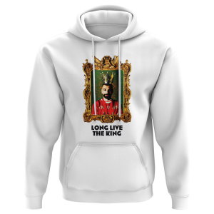 Mo Salah Long Live The King Liverpool Hoody (White)
