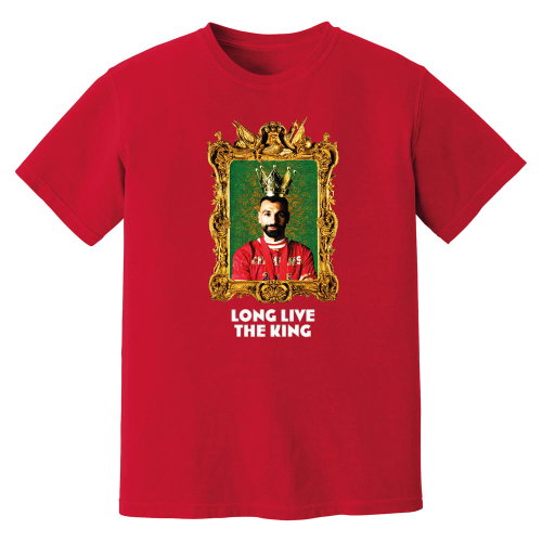 Mo Salah Long Live The King Liverpool T-Shirt (Red)