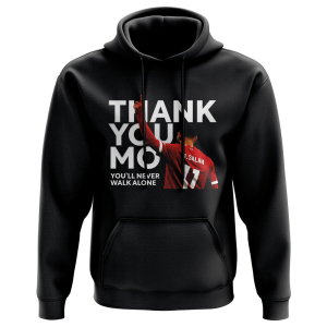 Mohamed Salah Liverpool Thank You Mo Hoody (Black)