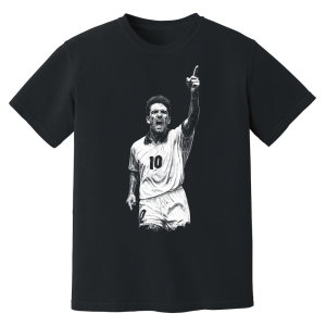 Baggio Italy Phantom Graphic Tee - Black