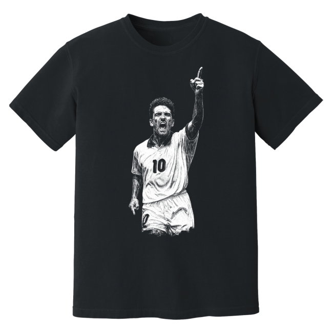 Baggio Italy Phantom Graphic Tee - Black