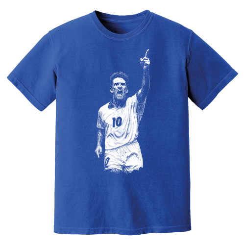 Baggio Italy Phantom Graphic Tee - Blue