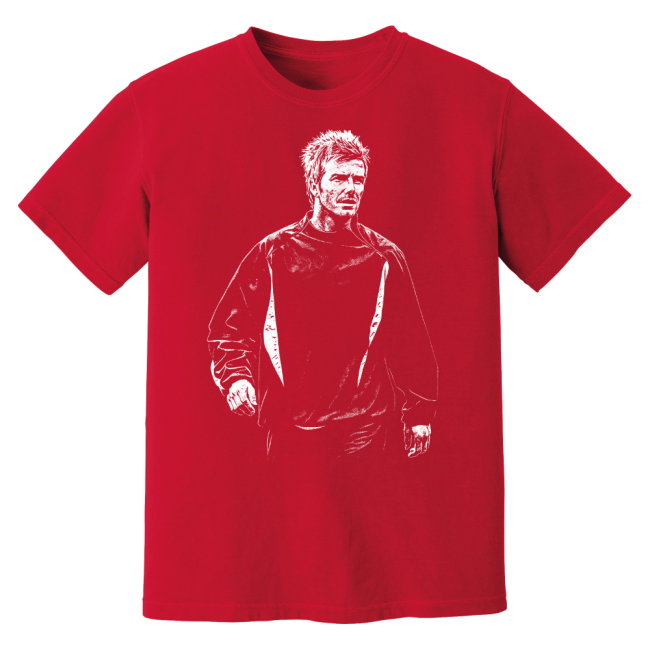 Beckham Manchester United Phantom Graphic Tee - Red