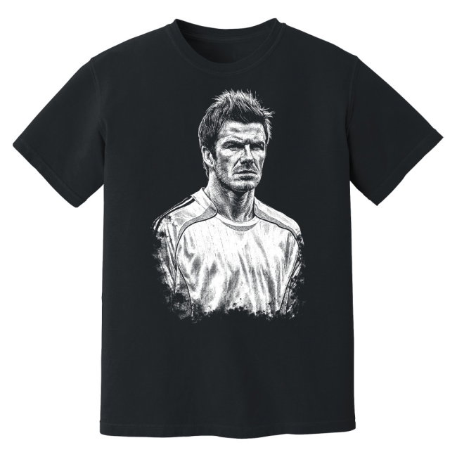 Beckham Real Madrid Phantom Graphic Tee - Black