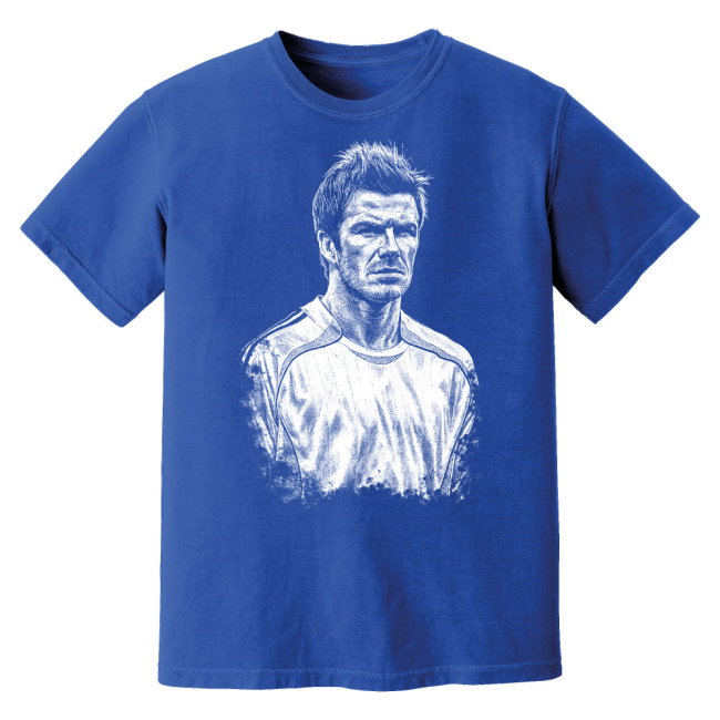 Beckham Real Madrid Phantom Graphic Tee - Blue