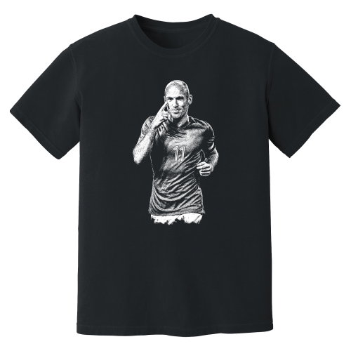 Arjen Robben Holland Phantom Graphic Tee - Black