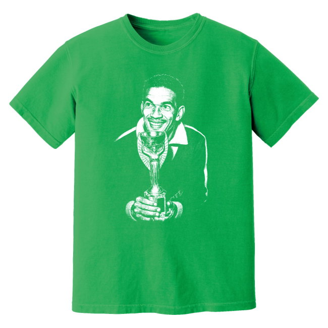 Garrincha Brazil World Cup Phantom Graphic Tee - Green