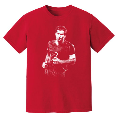 Figo Portugal Phantom Graphic Tee - Red