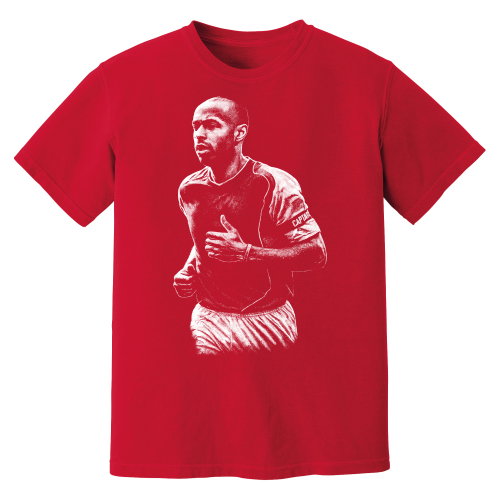Henry Arsenal 04-05 Phantom Graphic Tee - Red
