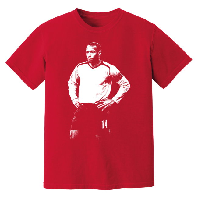 Henry Arsenal Phantom Graphic Tee - Red