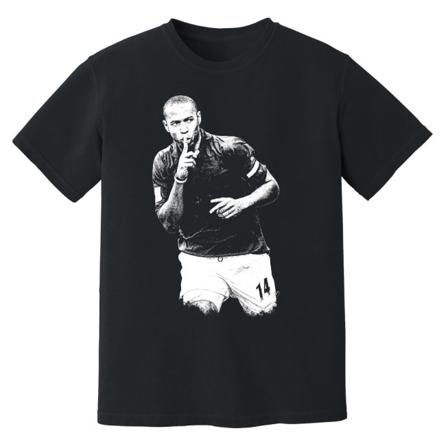 Henry Arsenal Shush Phantom Graphic Tee - Black