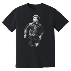 Bergkamp Arsenal 1995-1996 Phantom Graphic Tee - Black