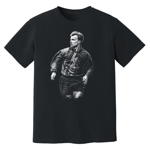 Bergkamp Arsenal 1995-1996 Phantom Graphic Tee - Black