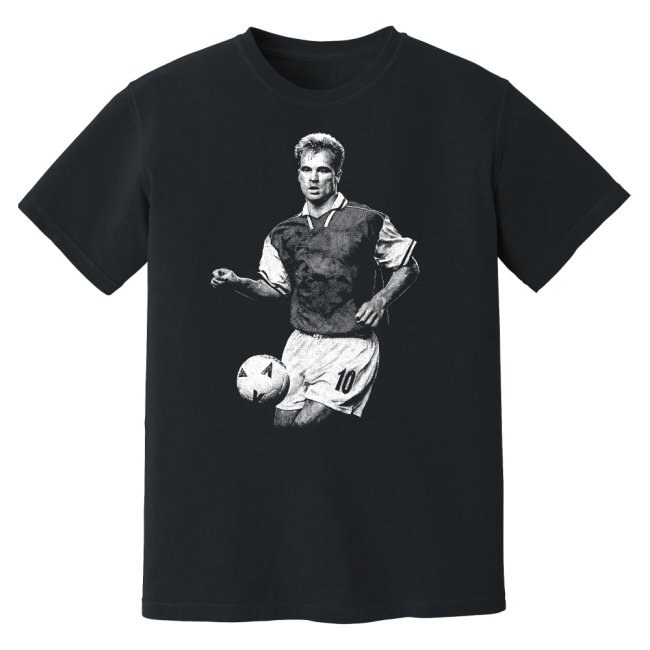 Bergkamp Arsenal Phantom Graphic Tee - Black