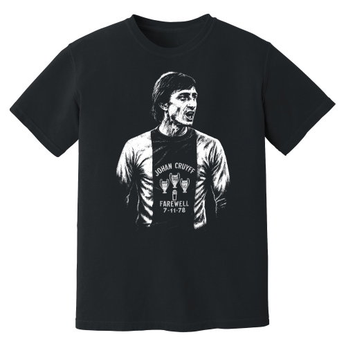 Cruyff Ajax Farewell Phantom Graphic Tee - Black