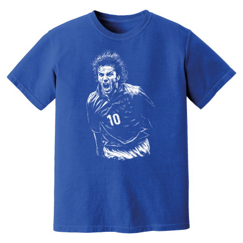 Del Piero Italy Phantom Graphic Tee - Blue