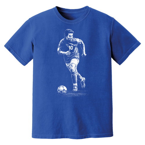 Del Piero Italy Phantom Graphic Tee - Blue Alt