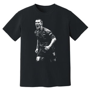 Roy Keane Manchester United Phantom Graphic Tee - Black ALT