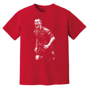 Roy Keane Manchester United Phantom Graphic Tee - Red ALT