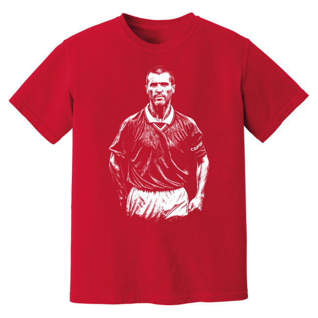 Roy Keane Manchester United Phantom Graphic Tee - Red