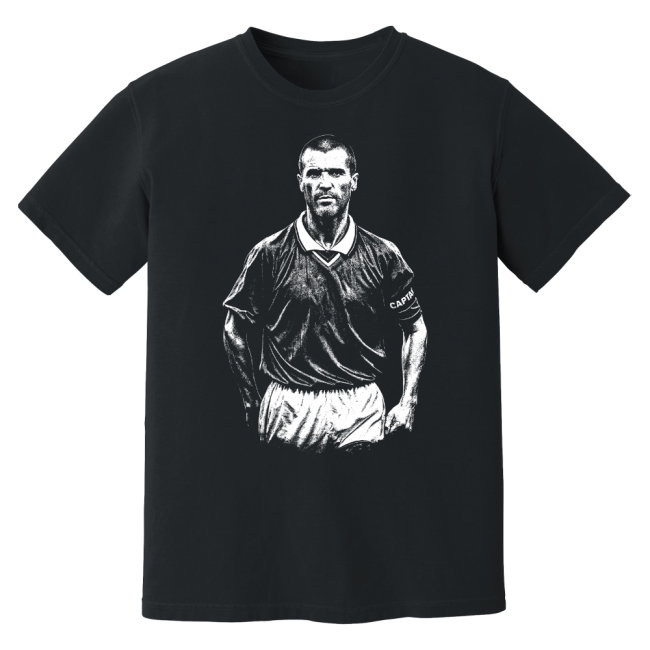 Roy Keane Manchester United Phantom Graphic Tee - Black