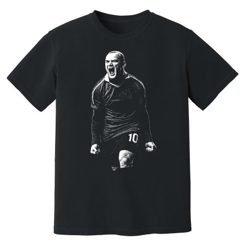 Rooney Manchester United Phantom Graphic Tee - Black
