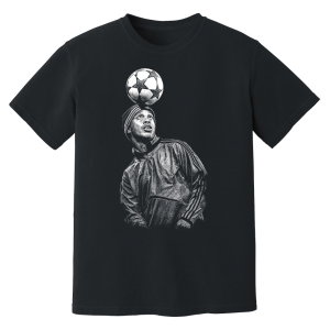 Ronaldinho AC Milan Phantom Graphic Tee - Black
