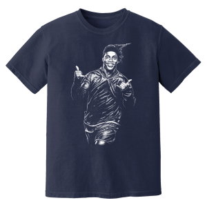 Ronaldinho Barcelona Phantom Graphic Tee - Navy