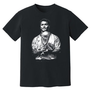 Romario Brazil World Cup Phantom Graphic Tee - Black