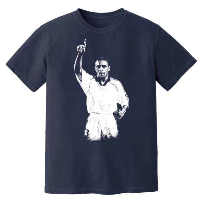Roberto Carlos Real Madrid Phantom Graphic Tee - Navy