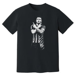 Lautaro Inter Milan Phantom Graphic Tee - Black