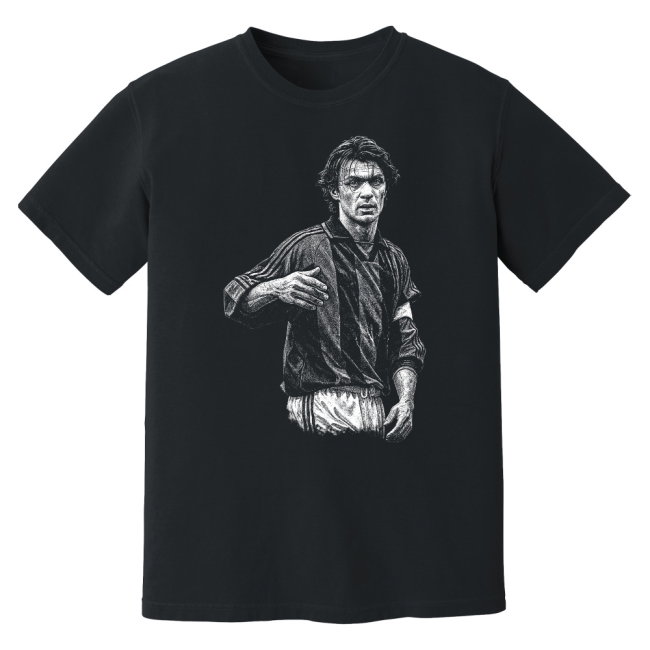 Maldini AC Milan Phantom Graphic Tee - Black