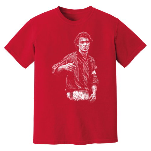 Maldini AC Milan Phantom Graphic Tee - Red