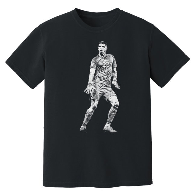 Martinez Argentina Phantom Graphic Tee - Black