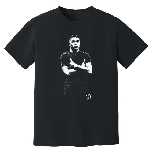 Mbappe France Phantom Graphic Tee - Black Alt