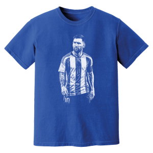 Messi Argentina Phantom Graphic Tee - Blue