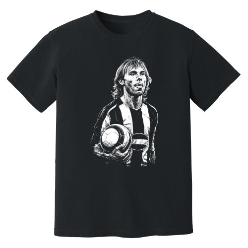 Nedved Juventus Phantom Graphic Tee - Black