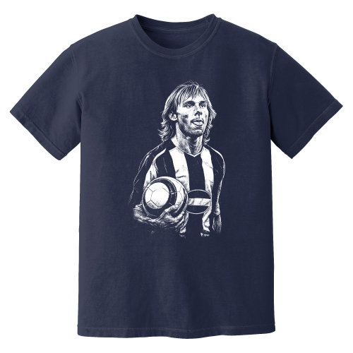 Nedved Juventus Phantom Graphic Tee - Navy