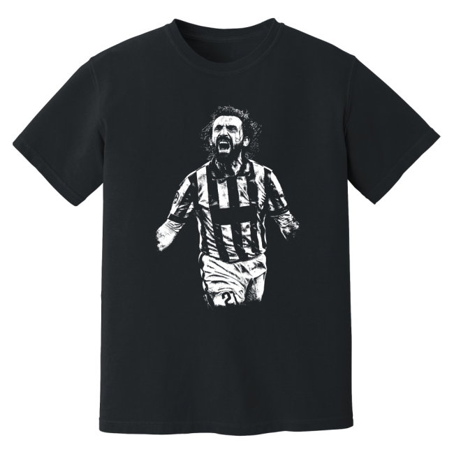 Pirlo Juventus Phantom Graphic Tee - Black