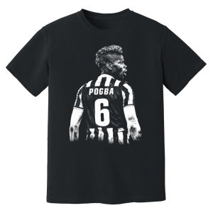 Pogba Juventus Phantom Graphic Tee - Black