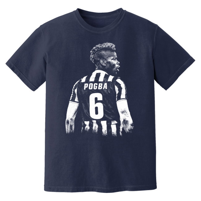 Pogba Juventus Phantom Graphic Tee - Navy