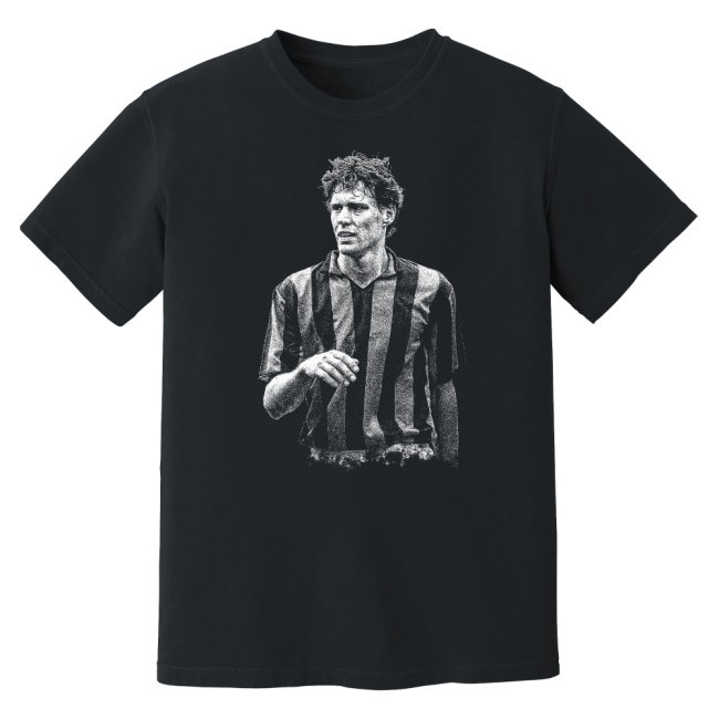 Van Basten AC Milan Phantom Graphic Tee - Black